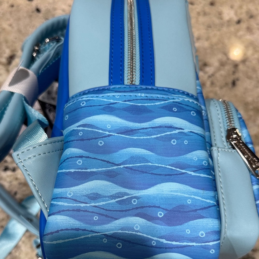 Disney Pixar Loungefly Finding Nemo Talking Seagulls Mine Mine Mine Backpack NWT - Picture 4 of 10